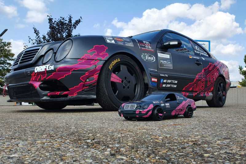 3D-Druck bei Multec: Mercedes CLK Maßstab 1:10